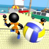 Стикмен: Пляжный Волейбол