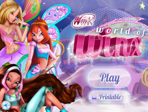 Игры для девочек винкс. Играть онлайн в Winx