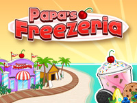 Игра Папа Луи - Мороженое и Коктейли Игра Папа Луи - Мороженое и Коктейли / Papa's Freezeria