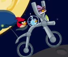Игра Angry Birds: Космический Велосипед Игра Angry Birds: Космический Велосипед