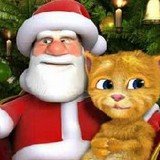 Игра Говорящий Кот: Санта и Рыжик