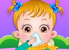 Игра Малышка Хейзел: Болеет Игра Малышка Хейзел: Болеет / Baby Hazel Goes Sick