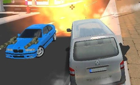 Игра Война Машин 3Д Игра Война Машин 3Д / Crunched Metal: Drifting Wars