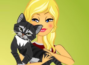 Игра Уход за Кошкой Игра Уход за Кошкой / Jennifer Rose Cat Grooming
