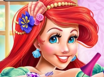 Игра Спа-маникюр для Ариэль Игра Спа-маникюр для Ариэль / Mermaid Princess Nails Spa