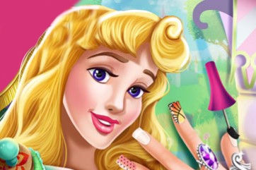 Игра Маникюр для Принцессы Авроры Игра Маникюр для Принцессы Авроры / Sleeping Princess Nails Spa