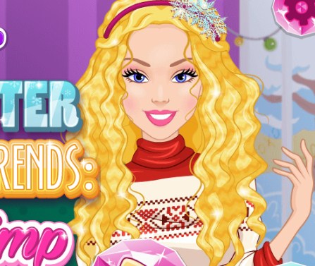 Игра Зимние Прически Игра Зимние Прически / Winter Hair Trends Crimp