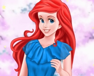 Игра Одевалка Принцессы Диснея Ариэль Игра Одевалка Принцессы Диснея Ариэль / Ariel Spring Color Combos