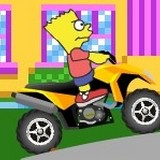 Игра Барт на Квадроцикле