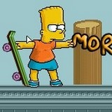 Игра Барт на Скейте: Симпсоны