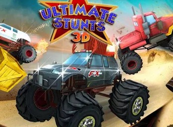 Игра Грузовик Трюкач 3Д Игра Грузовик Трюкач 3Д / Stunt Monster 3D