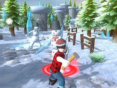 Игра Бродилка: История Лесоруба Игра Бродилка: История Лесоруба / Lumberjack Story