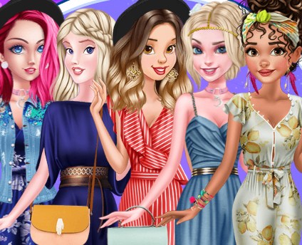 Игра Принцессы в Комбинезонах Игра Принцессы в Комбинезонах / Princesses In Jumpsuits