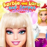 Игра Барби и Лара на Красной Дорожке