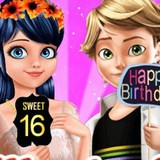 Игра День Рождения Маринетт: Сладкие 16