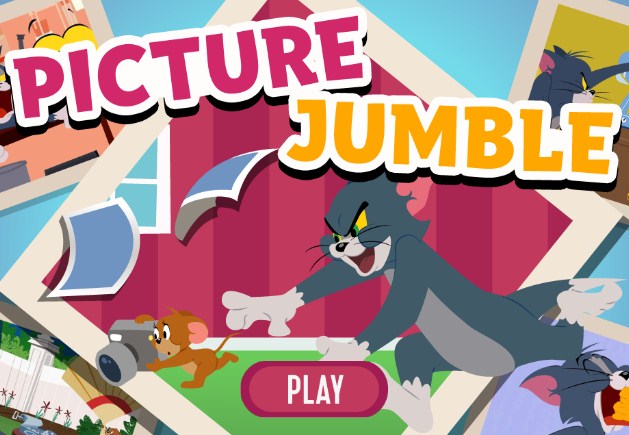 Игра Том и Джерри: Пазл на Время Игра Том и Джерри: Пазл на Время / Tom and Jerry Picture Jumble