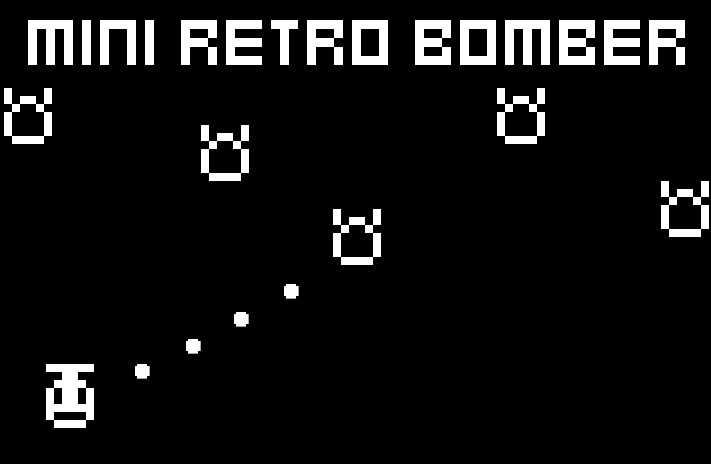 Игра Мини-Ретро Бомбардировщик Игра Мини-Ретро Бомбардировщик / Mini Retro Bomber