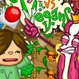 Игра Король Бекона Против Вегетарианцев