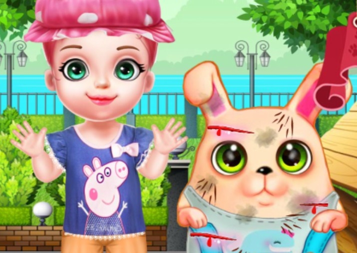 Игра Уход за Любимым Кроликом Игра Уход за Любимым Кроликом / My Little Bunny Caring