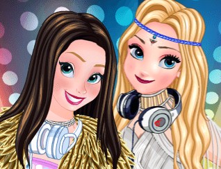 Игра Анна и Эльза Диджеи Игра Анна и Эльза Диджеи / Anna And Elsa DJs