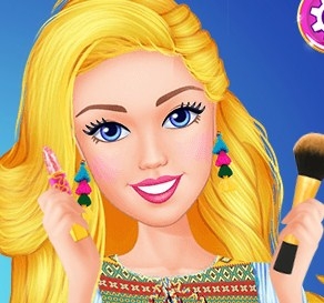 Игра Барби: Домашний Макияж Игра Барби: Домашний Макияж / Barbie Homemade Makeup