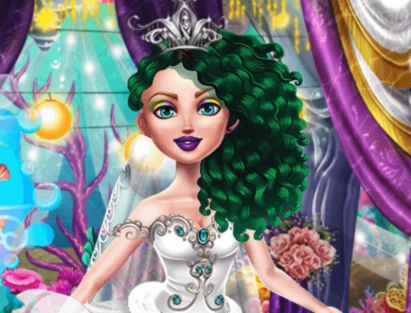 Игра Мэйк Ап Русалки Игра Мэйк Ап Русалки / Mermaid Wedding Makeover