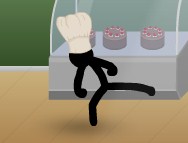 Игра Стикмен: Пекарь Защитник Игра Стикмен: Пекарь Защитник / Baker's Defense