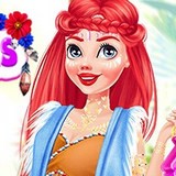 Игра Прически Рыжеволосых Диснеевских Принцесс