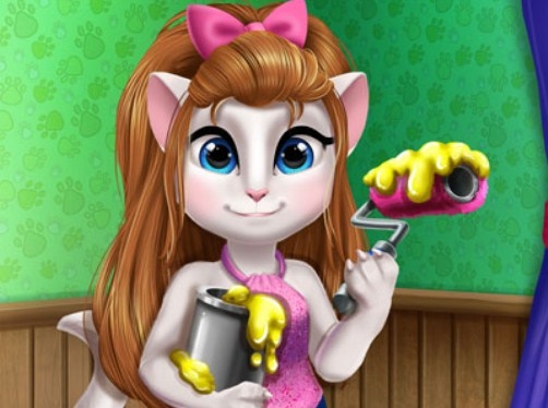 Игра Китти: Уборка Комнаты Игра Китти: Уборка Комнаты / Kitty Room Prep