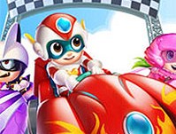 Игра Счастливый Супермен: Гонки Игра Счастливый Супермен: Гонки / Happy Superman Racing