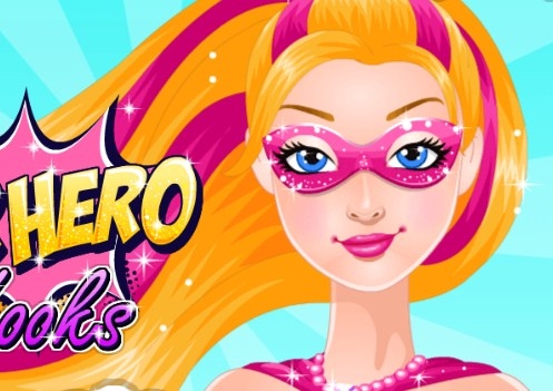 Игра Барби: Супергеройский Наряд Игра Барби: Супергеройский Наряд / Barbie Superhero Looks