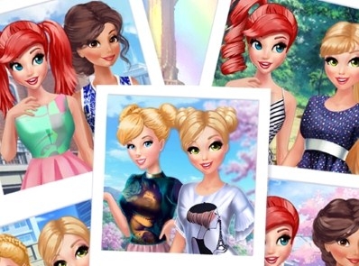 Игра Принцессы: Крутые Селфи Игра Принцессы: Крутые Селфи / Princesses Bffs Selfies