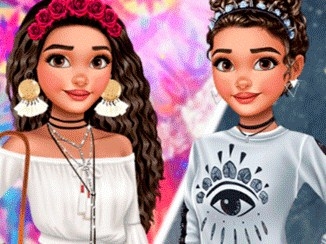 Игра Моана: Бохо Против Гранж Игра Моана: Бохо Против Гранж / Moana Boho Vs Grunge
