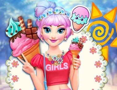 Игра Эльза: Лето Пастельных Тонов Игра Эльза: Лето Пастельных Тонов / Elsa Pastel Summer