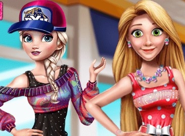 Игра Принцессы: Торговый Центр Игра Принцессы: Торговый Центр / Rich Girls Mall Shopping