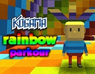 2. карта испытаний паркуры 1. майнкрафт радуга паркур. карта радужных друзей майнкрафт игры. игры когама паркур радужный паркур.