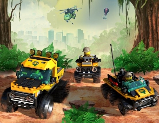 Игра Лего Сити: Гонка по Лесу Игра Лего Сити: Гонка по Лесу / LEGO Сity: Race through the Forest