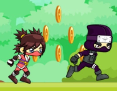 Игра Ниндзя Куноичи Бежит Игра Ниндзя Куноичи Бежит / Kunoichi Run