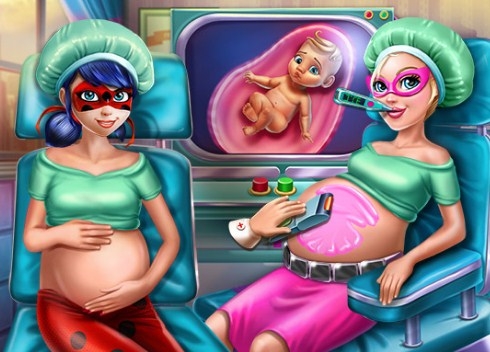 Игра Осмотр Беременных Подруг Игра Осмотр Беременных Подруг / Hero Bffs Pregnant Check-up