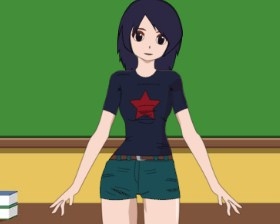 Игра Аниме Старшая Школа Одевалка Игра Аниме Старшая Школа Одевалка / Anime Hight School Dress Up