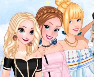 Игра Принцессы: Платья Без Плечей Игра Принцессы: Платья Без Плечей / Princesses Off-Shoulder Dresses