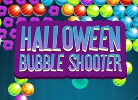Игра Стрелок Пузырями Хэллоуина Игра Стрелок Пузырями Хэллоуина / Halloween Bubble Shooter
