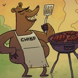 Игра Троллфейс: Медведь и Гриль