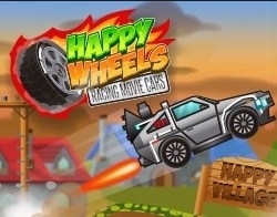 Игра Гоночные Видео Машины Игра Гоночные Видео Машины / Happy Wheels Racing Movie Cars