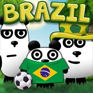 3 Панды в Бразилии