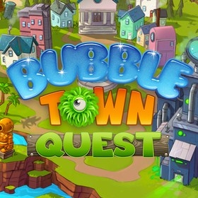 Игра Город Пузырьков Игра Город Пузырьков / Bubble Town Quest