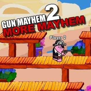 Оружейный беспредел 2 безумие с читами gun mayhem 2 more mayhem