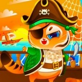 Игра Котенок Бубу: Бубу Пират
