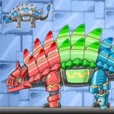 Игра Роботы Динозавры: Рыцарь Анкилозавр