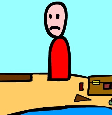 Игра Симулятор Выживания Бомжа в Океане Игра Симулятор Выживания Бомжа в Океане / The Ocean Around Me